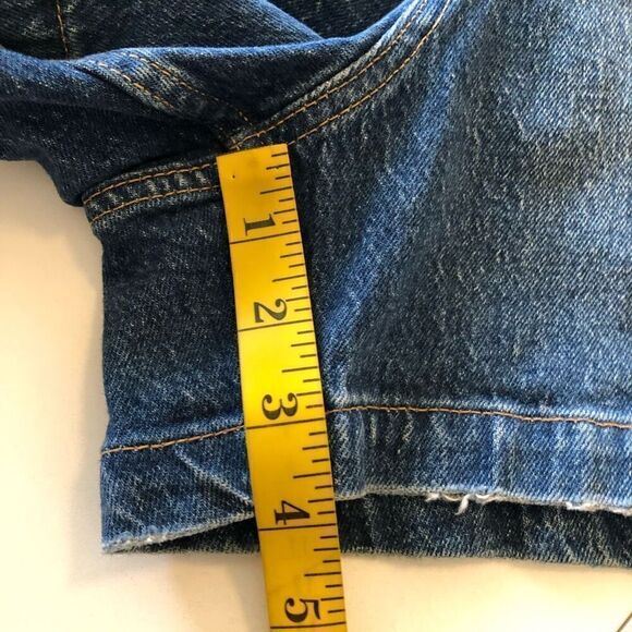 NEW Banana Republic Medium Wash Button Front Jean Shorts Size 18 NWT - Picture 14 of 14